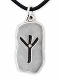 Anhänger 155 Rune Algiz - Silber