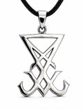 Anhänger 422 Siegel Luzifers mit Silberkette - Silber