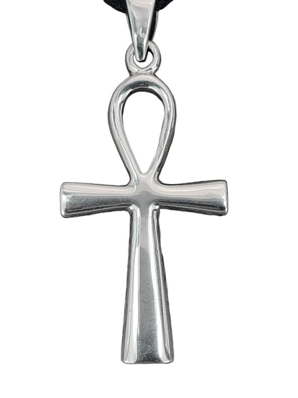 Ankh 32 A mit Schlangenkette - Silber