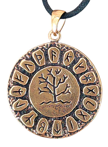 Anhänger 117 Lebensbaum - Bronze