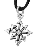 Anhänger 58 Chaosstern - Silber