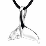 Anhänger 182 Walflosse - Silber