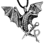 Drache 161 mit Panzerkette - Edelstahl