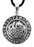 Sleipnir 377 mit Schlangenkette - Silber