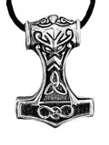 Thorshammer 223 mit Königskette - Silber