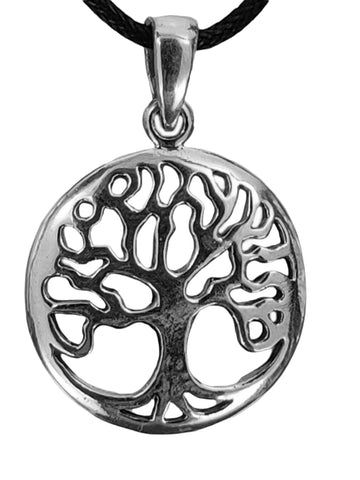Lebensbaum 86 mit Schlangenkette - Silber