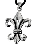 Fleur-de-Lis 15 A mit Panzerkette - Edelstahl