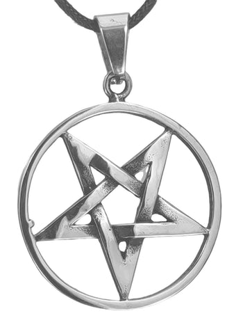 Anhänger 135 Pentagramm - Edelstahl