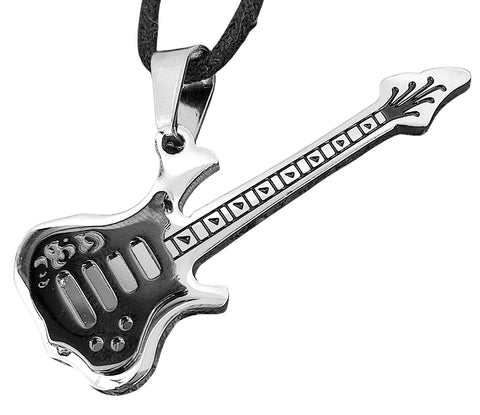Gitarre 155 mit Panzerkette - Edelstahl