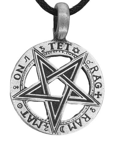 Anhänger 33 Pentagramm - Zinn