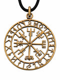 Anhänger 122 Wikinger Kompass - Bronze