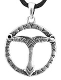 Irminsul 164 mit Schlangenkette - Silber