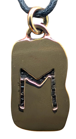 Anhänger 104 Ehwaz - Bronze