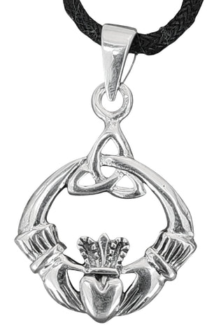 Anhänger 105 Claddagh - Silber