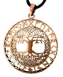 Anhänger 144 Lebensbaum - Bronze