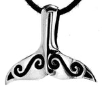 Walflosse 238 mit Korbkette - Silber