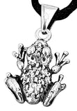 Frosch 114 mit Korbkette - Silber