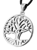 Anhänger 41 Lebensbaum - Edelstahl