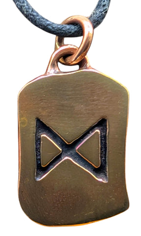 Anhänger 108 Dagaz - Bronze