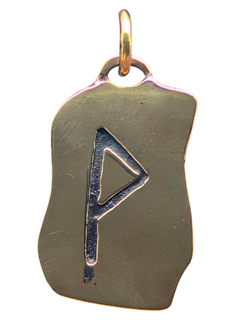 Anhänger 94 Wunjo - Bronze
