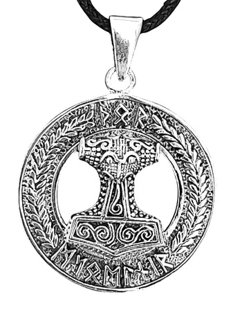 Anhänger 404 Thorshammer - Silber