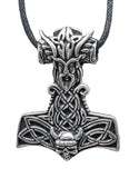 Thorshammer 245 mit Königskette - Silber