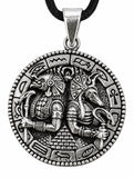 Anhänger 410 Horus und Anubis - Silber