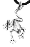 Frosch 4 mit Schlangenkette - Silber