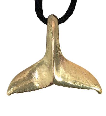 Anhänger 170 Walflosse - Bronze