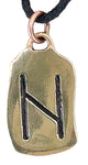 Anhänger 95 Hagalaz - Bronze