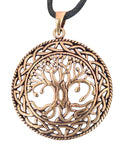 Anhänger 50 A Lebensbaum - Bronze