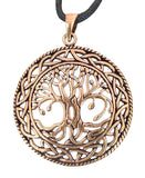 Anhänger 50 A Lebensbaum - Bronze