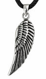 Flügel 183 mit Schlangenkette - Silber