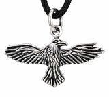 Rabe 28 mit Schlangenkette - Silber
