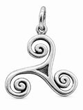 Triskele 162 mit Schlangenkette - Silber