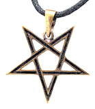 Anhänger 189 Pentagramm - Bronze