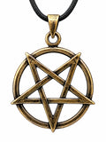Anhänger 190 Pentagramm - Bronze