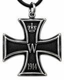 Eisernes Kreuz 169 mit Panzerkette - Edelstahl
