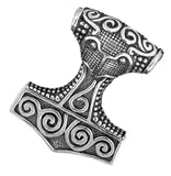 Kombi 147 Thorshammer mit Königskette - Silber