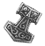 Thorshammer 68 mit Königskette - Edelstahl