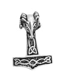 Thorshammer 68 mit Königskette - Silber