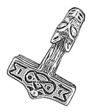 Anhänger 140 Thorshammer - Silber