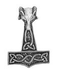 Kombi 69 Thorshammer mit Königskette - Silber