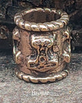 Bartperle Thorshammer 8 mm - Bronze