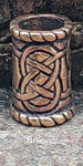 Bartperle Keltenknoten 6 mm - Bronze