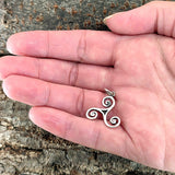 Triskele 162 mit Schlangenkette - Silber
