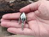 Ring Rabenschädel, Gr. 55-74 (kr22) - Edelstahl