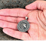 Anhänger 352 Wolfskopf - Silber