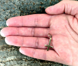Anhänger 22 Kreuz - Bronze