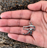 Auge des Horus 120 mit Schlangenkette - Silber